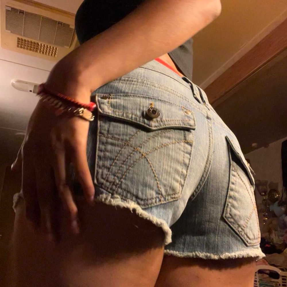 EMPYRE MINI DENIM SHORTS